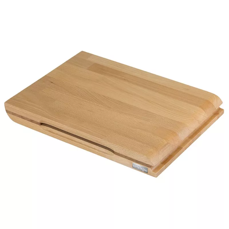 ARTELEGNO TORINO Double-sided beech wood cutting board 40 x 30 cm
