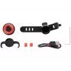 Rockbros Q5 black rear bicycle light with intelligent STOP system