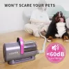 PETKIT DT5-EU Vacuum cleaner and hair clipper for cats and dogs, black/purple