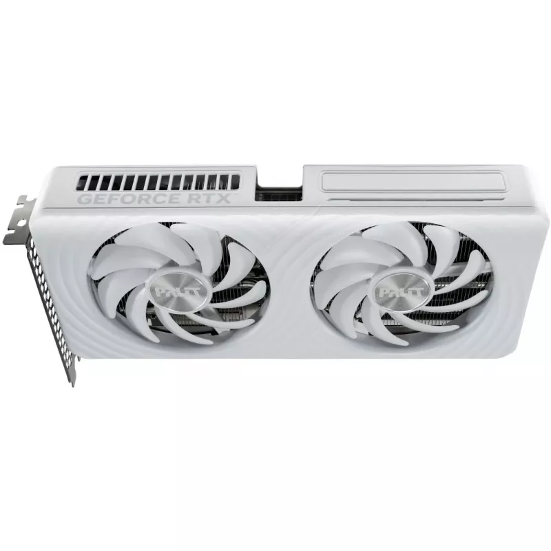 Graphics card Palit GeForce RTX 5060 Ti White OC — GeForce RTX 5060 Ti, 16 GB GDDR7, 128-bit, PCIe 5.0, 2407 MHz