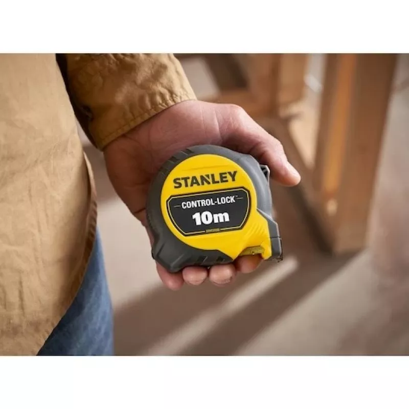 Stanley STHT37233-0 Control Lock Tape Measure, 10 m