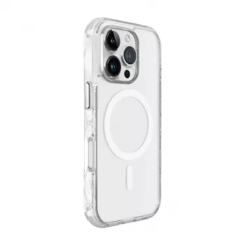 Protective case LAUT CRYSTAL MATTER X for iPhone 16 Pro Max, transparent, PC+TPU, fits 6.7 inch