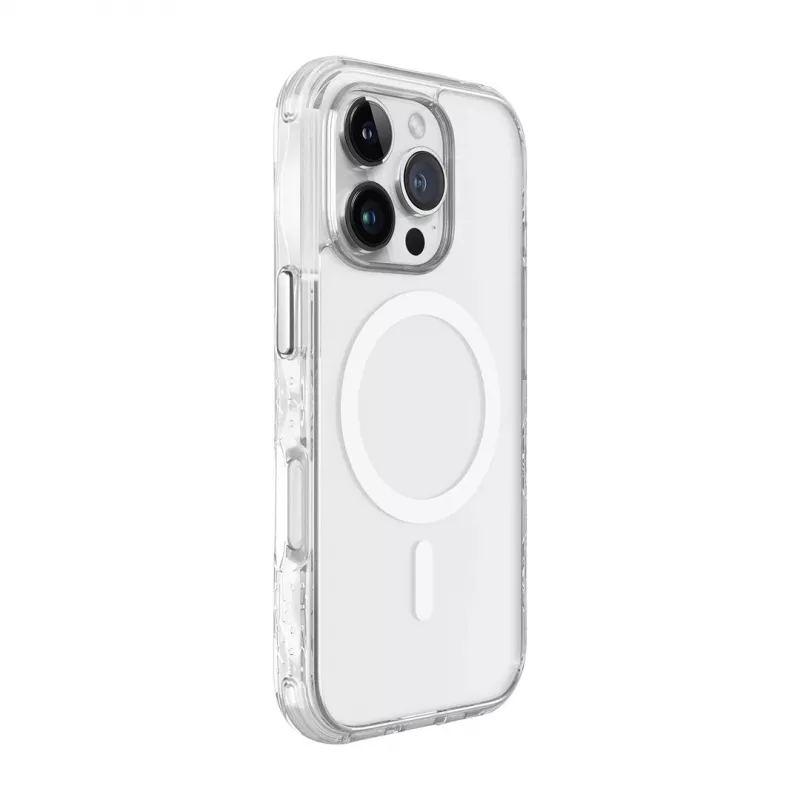 Protective case LAUT CRYSTAL MATTER X for iPhone 16 Pro Max, transparent, PC+TPU, fits 6.7 inch