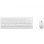 Full-size mechanical keyboard and mouse set Lenovo GX30W75336 — USB + Bluetooth, QWERTY, white