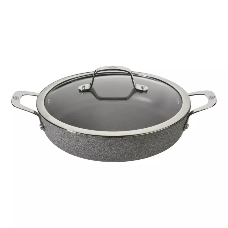 Frying Pan Ballarini Salina Granitium, Deep with 2 handles, Granite, 28 cm 75002-810-0
