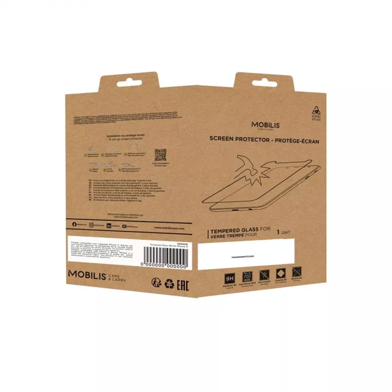 Clear screen protector Mobilis 017011 for Microsoft Surface Go 3/Go 2/Go