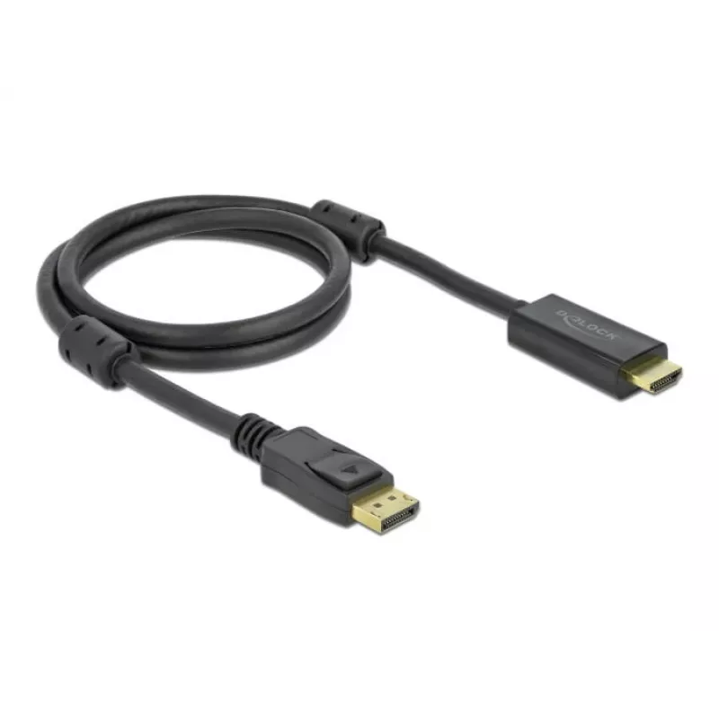 Cable DeLOCK Active DisplayPort 1.2 to HDMI 4K 60 Hz 1 m