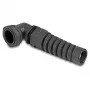 DeLOCK Cable Gland 90° angled PG21 black strain relief