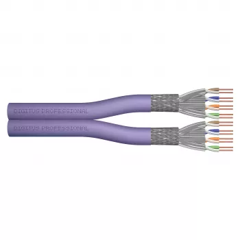 DIGITUS CAT 6 U/UTP Datenkabel - Verlegekabel, 500 m, Duplex, Dca-s2,d2,a1