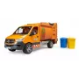 BRUDER model vehicle MB Sprinter municipal garbage truck BR-02682, scale toy replica