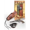 Toy metal cowboy revolver Pulio 155150/0 with detachable holster, single-action replica