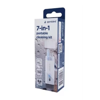 Gembird Gembird 7-in-1 Universal Portable Cleaning Kit - White