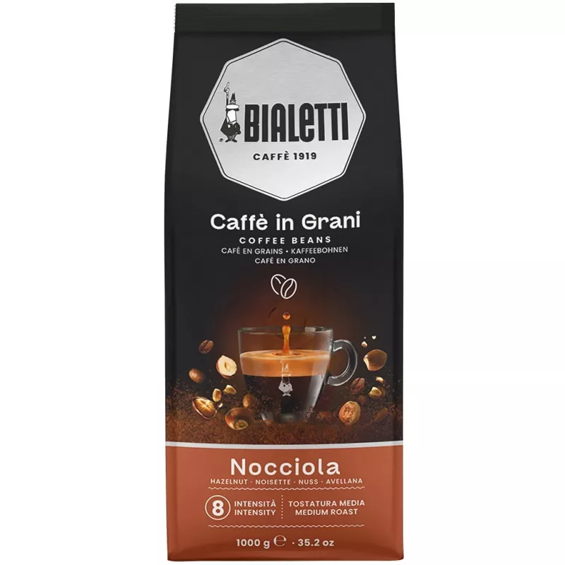 Bialetti Esperto Grani hazelnut coffee beans 1 kg