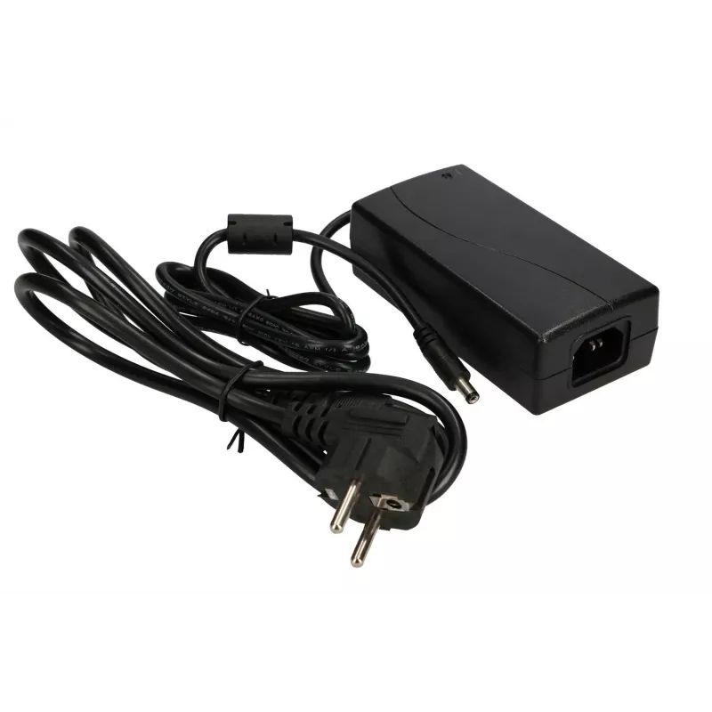 Power supply 24V 96W (4A) with 5.5×2.1 mm jack, Extralink, indoor PoE adapter