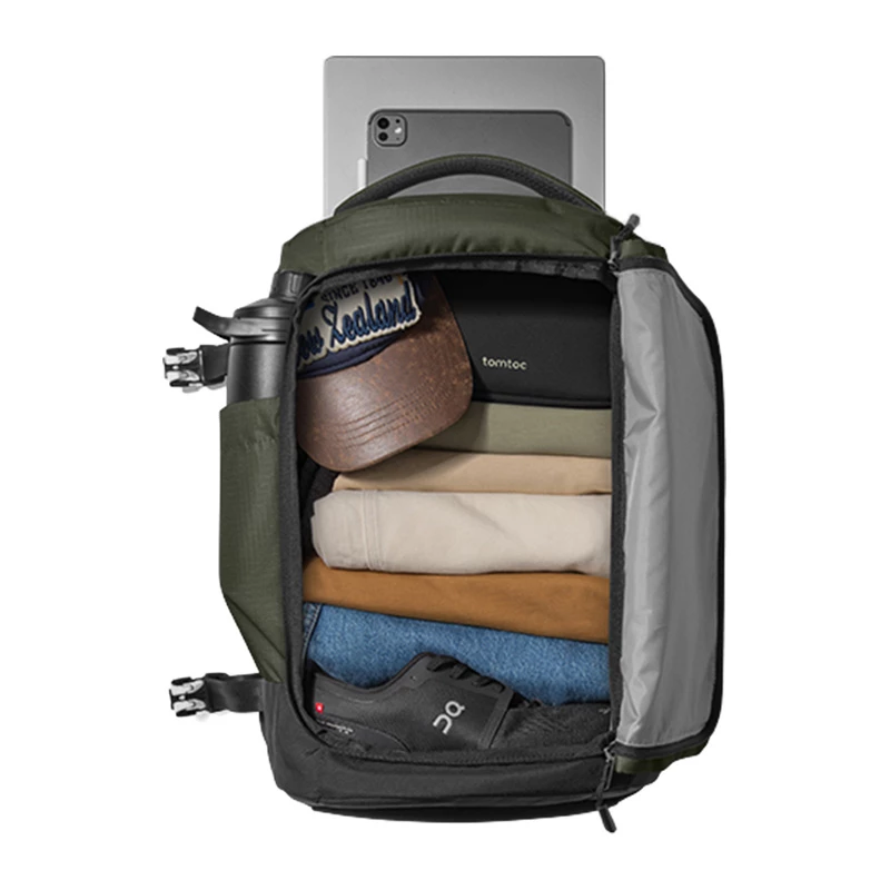Travel backpack Tomtoc Navigator-T66 Liteway (green)