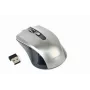 Wireless mouse GEMBIRD MUSW-4B-04-BG — right-hand, optical 1600 DPI, 4 buttons, RF Wireless, black/grey