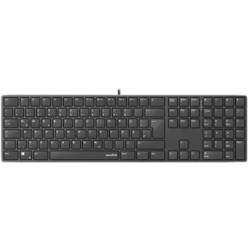 Keyboard SPEEDLINK SL-640010-BK USB German Black Full-size 110 keys