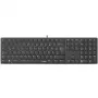 Keyboard SPEEDLINK SL-640010-BK USB German Black Full-size 110 keys