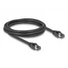 DeLOCK RJ45 Network Cable Cat.8.1 S/FTP 2m 40Gbps Black