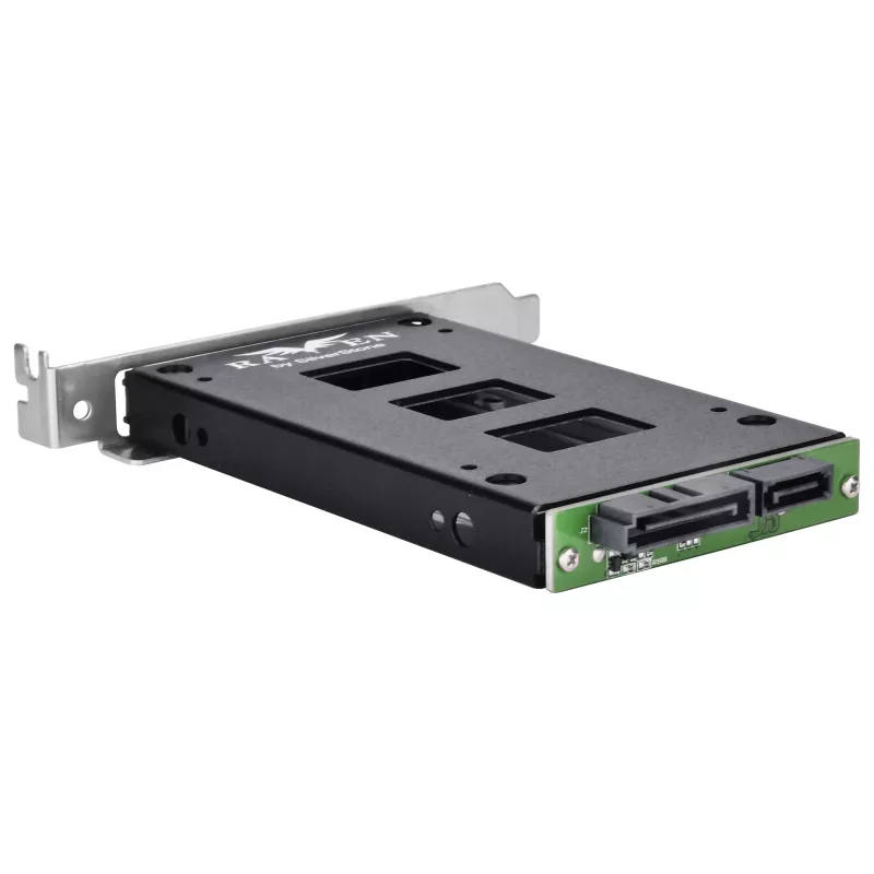 Internal hard drive enclosure SILVERSTONE SST-EXB02 PCI slot for 2.5 inch drive