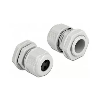 Cable Gland DeLOCK 60376 Grey Plastic 2 pc(s)