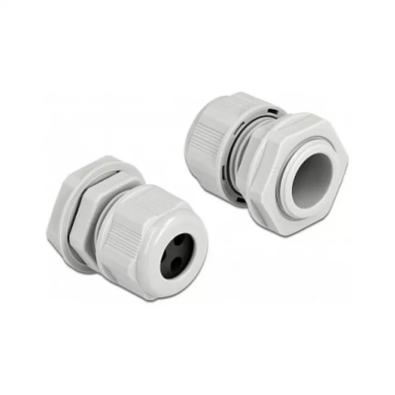 Cable Gland DeLOCK 60376 Grey Plastic 2 pc(s)