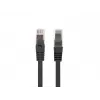 Networking cable LANBERG PCU6-10CU-1000-BK Cat6 U/UTP RJ-45 10 m Black