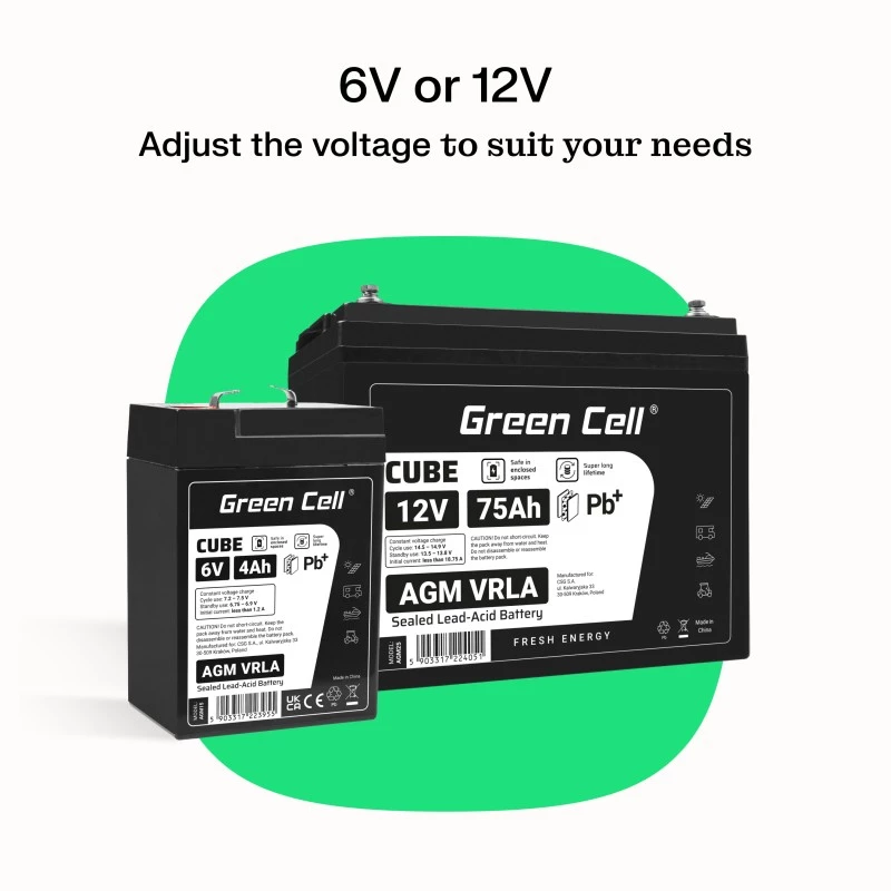 Battery AGM VRLA 12V 40Ah IP54