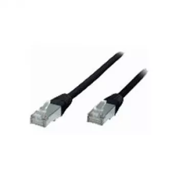 ShiverPeaks TP-Patch Cable Cat.5e F/UTP STP black 0.25m - Cable - Network