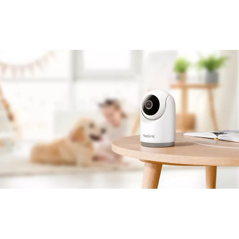 IP security camera Reolink E331 — Turret indoor, 2880×1616, 4 mm lens, 87.5° horizontal, Wi‑Fi, ceiling/desk mount
