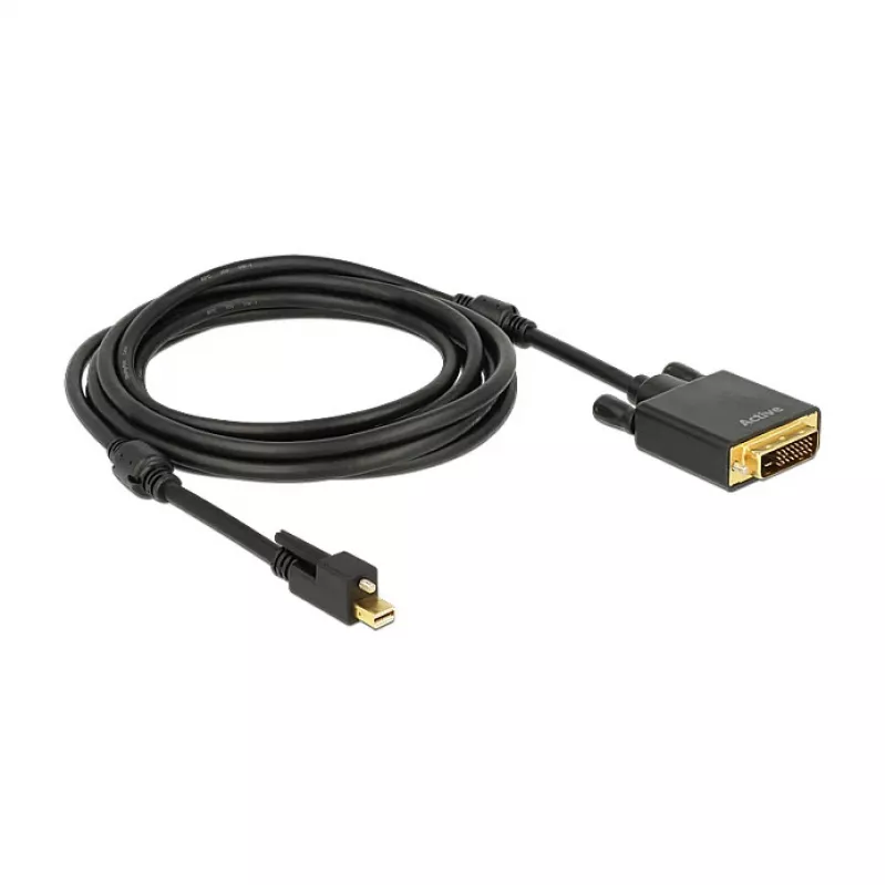 Video cable adapter DeLOCK 83727 Mini DisplayPort to DVI-D 3m