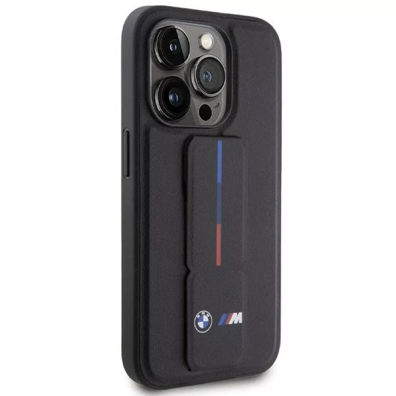 BMW | BMHCP15X22GSLK | Back cover | Apple | iPhone 15 Pro Max | TPU, PC, Eco-leather | Black