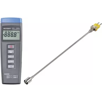 VOLTCRAFT K101 + TP 205 temperature measuring instrument -200 to +1370 °C Probe Type K
