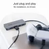 USB hub Green Cell HUB-GC-C4A — 4-port USB-C 3.0 hub