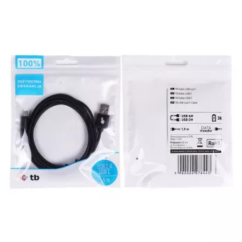TB USB - USB C-Cable 1,5 Black (AKTBXKUCSBA150B)
