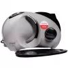 Electric countertop food slicer SMAPP 294.5 — 300 W, slice thickness 1–15 mm, stainless steel blade, child lock, white