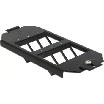 Mounting Kit DeLOCK 86280 Black Metal