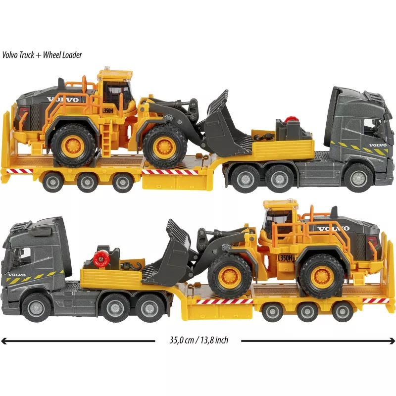 Volvo FH16 Truck + Wheel Loader, Toy Vehicle