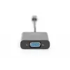 DIGITUS DA-70853 USB-C to VGA Adapter, Full HD 1080p, Black