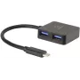 Renkforce RF-3754006 Interface Hub USB 3.2 Gen 1 (3.1 Gen 1) Type-A 5000 Mbit/s Black (RF-3754006)