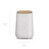 Medisana AH 680 humidifier Ultrasonic 2.6 L White, Wood 24 W