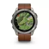Garmin Fenix 8 3.56 cm (1.4) AMOLED 51 mm Digital 454 x 454 pixels Touchscreen Titanium Wi-Fi GPS (satellite)