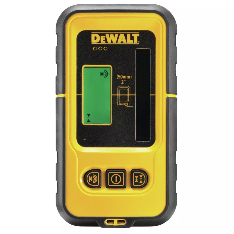 Line level DeWalt DE0892G-XJ, green 510 nm laser, max range 50 m, 9V battery, tripod mount