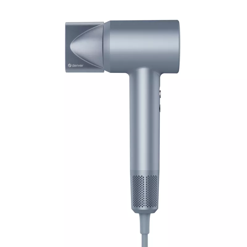 Hair dryer DENVER HDD-1400S 1400 W, silver, 110–240 V, cord 1.8 m, 70×89×280 mm