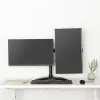 HAGOR HA FS - Mounting Kit (Holder for desk) - for 2 LCD-Displays - Black - Screen Size: 38-68 cm (15-27)