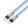 2in1 USB C cable 1m blue