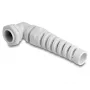 DeLOCK Cable Gland 90° angled PG16 grey strain relief