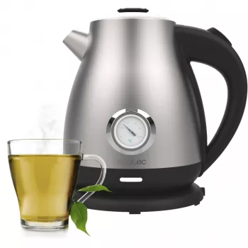 Cecotec Thermosense 620 Retro Steel Electric Kettle 1.7 L 2200 W Stainless Steel