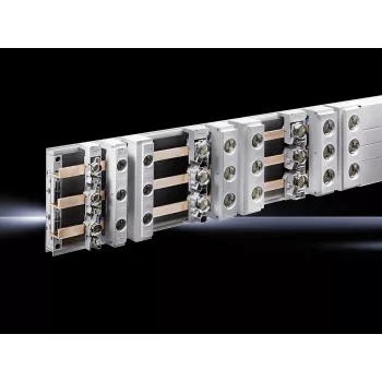 Rittal SV 3418.010 terminal block, 400 V, 63 A, 27 mm x 209 mm