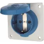 MENNEKES Elektrotechnik GmbH & Co. KG Schuko panel-mount socket outlet 16A 2p+E 230V bl 11011F (11011F)